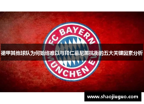 德甲其他球队为何始终难以与拜仁慕尼黑抗衡的五大关键因素分析 德甲其他球队为何始终难以与拜仁慕尼黑抗衡的五大关键因素分析